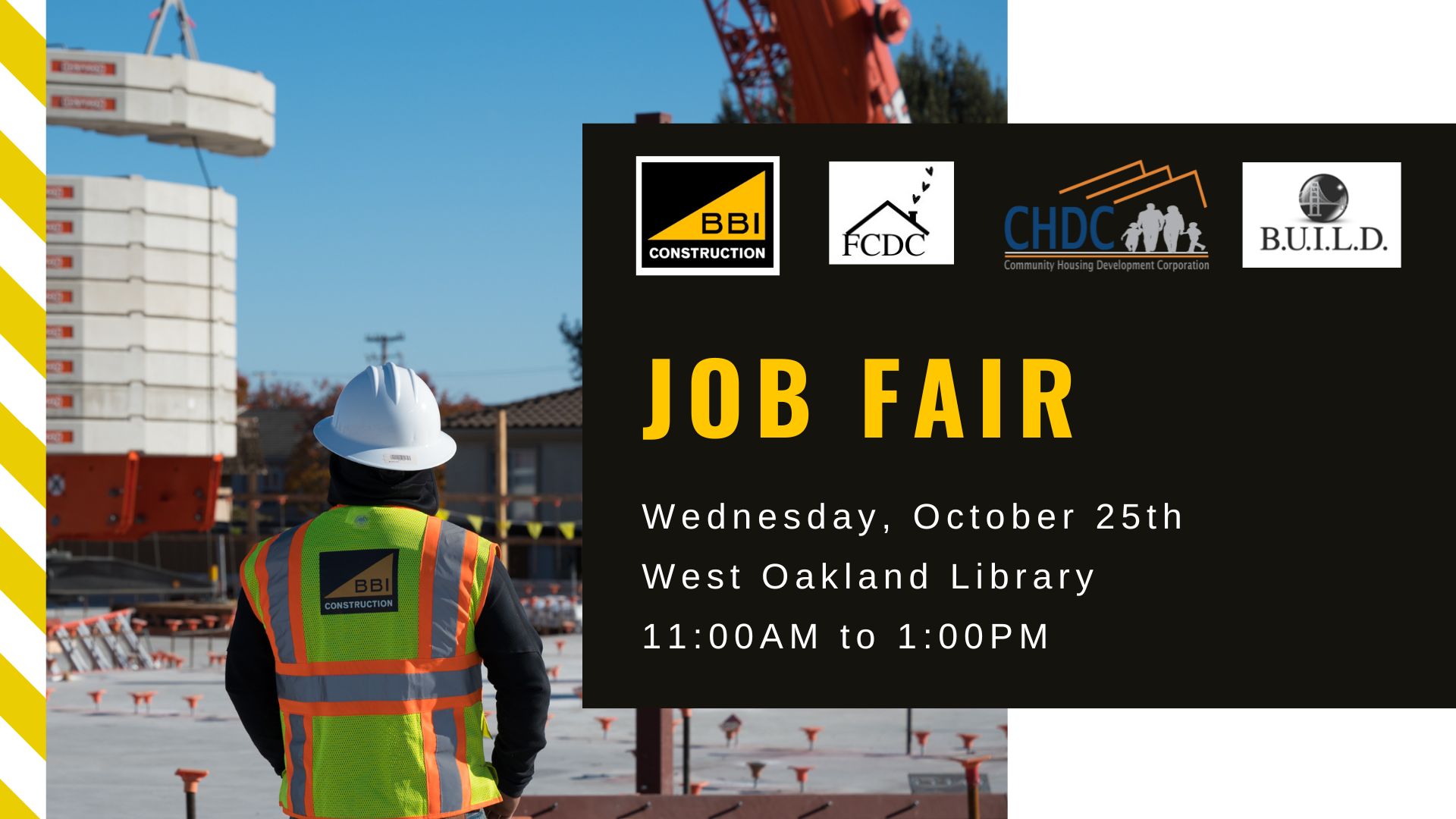 BBI Construction to Host Job Fair at West Oakland Library